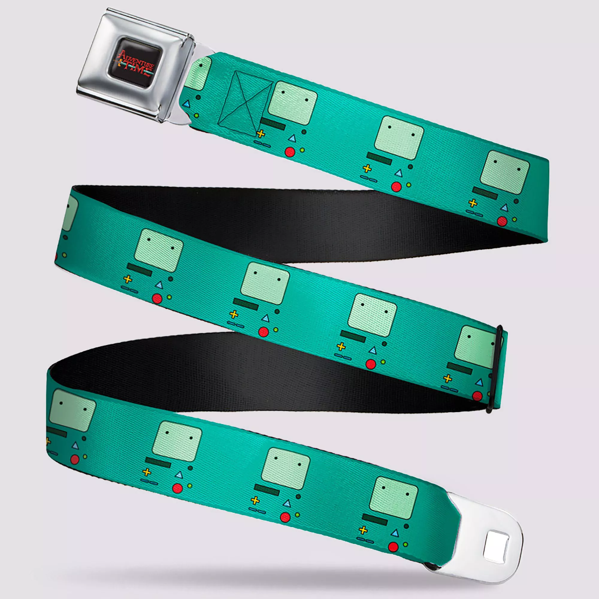 BMO Buckle-Down Seatbelt Belt - Adventure Time at Spencer's