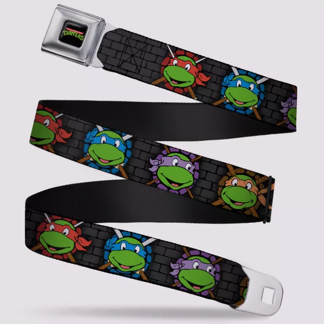 Buckle-Down Classic Teenage Mutant Ninja Turtles Logo Seatbelt Belt at Spencer's