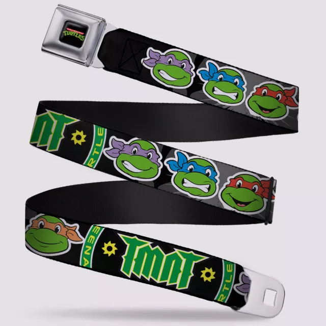 Buckle-Down Teenage Mutant Ninja Turtles Faces Seatbelt Belt at Spencer's