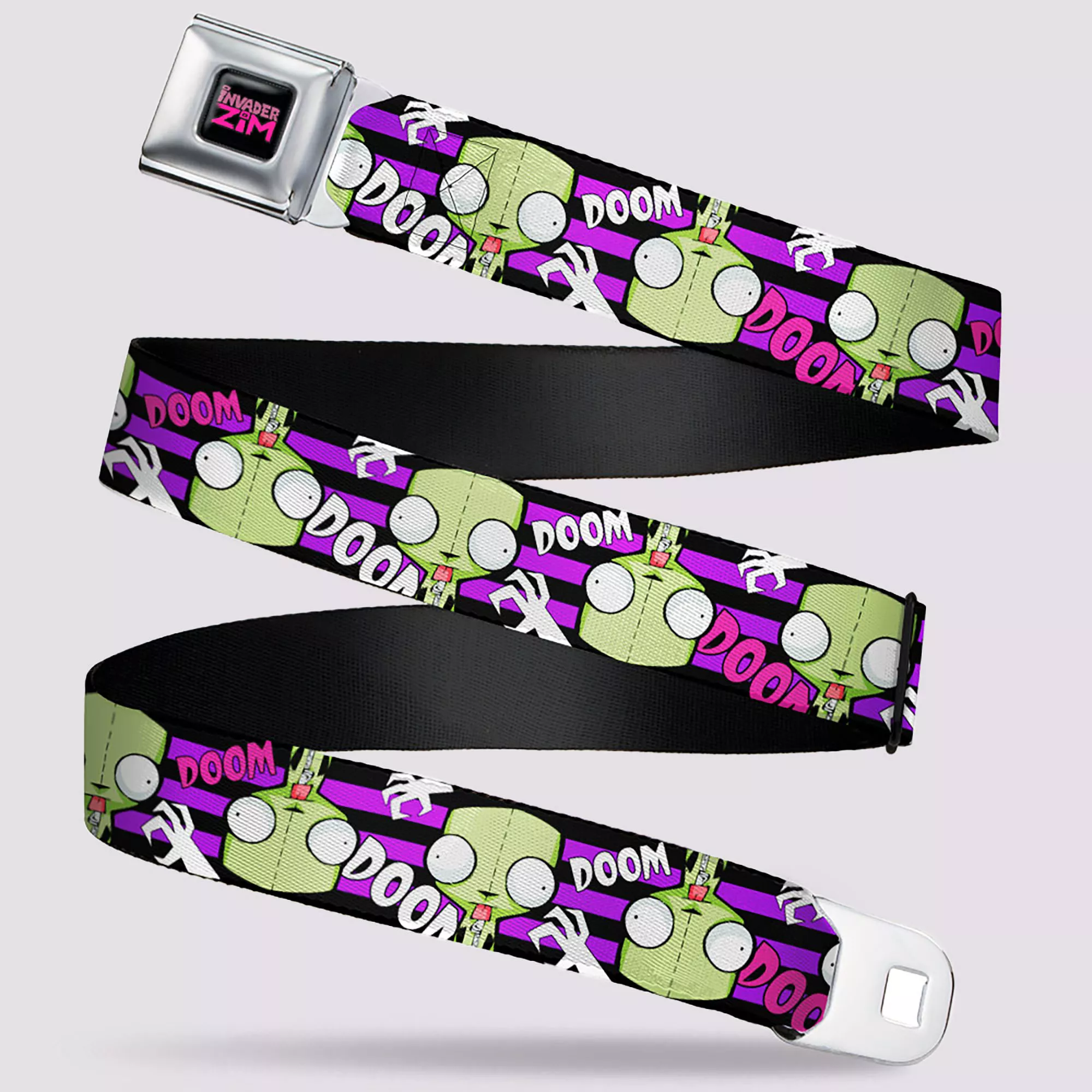 Buckle-Down GIR Doom Seatbelt Belt - Invader Zim at Spencer's