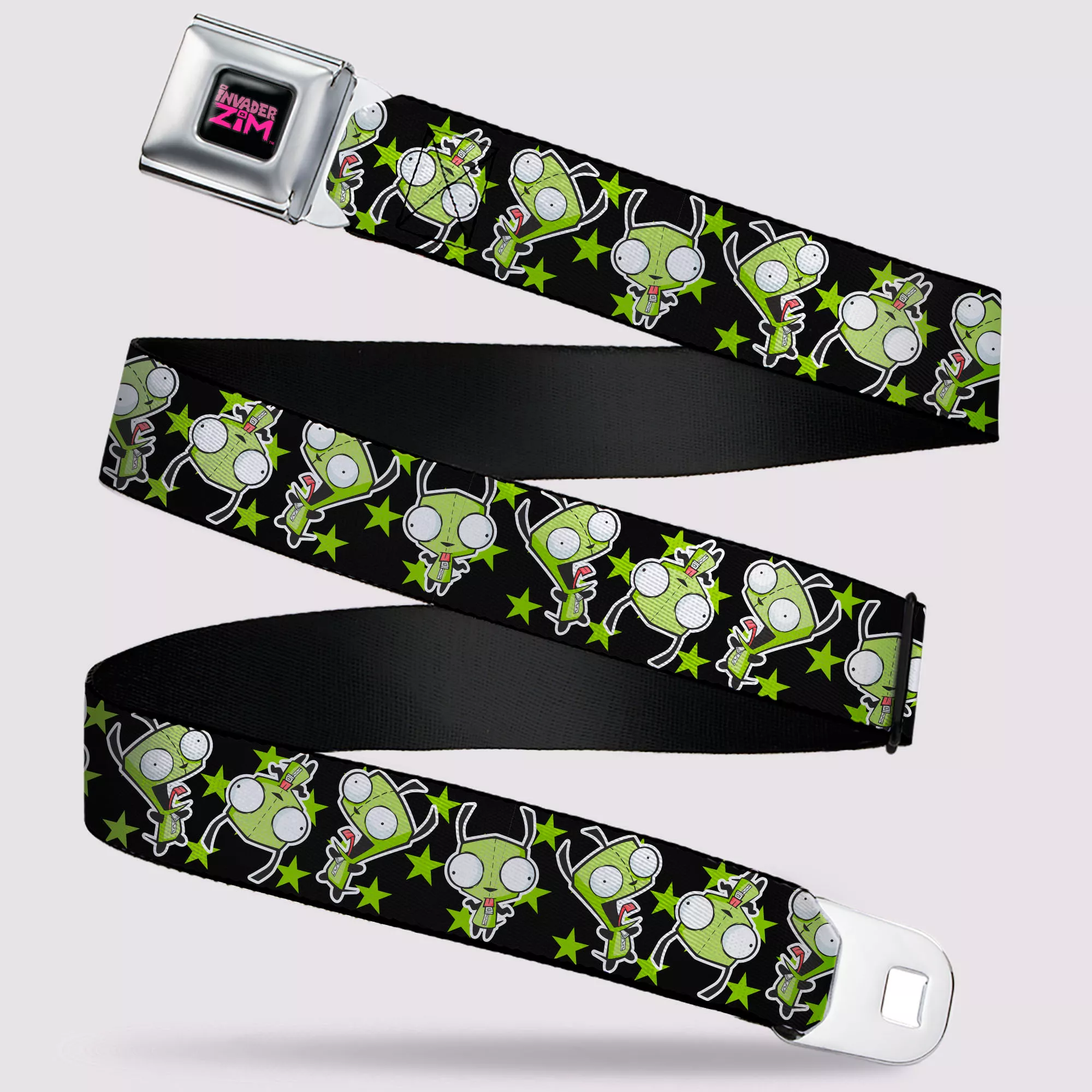 Buckle-Down GIR Starred Seatbelt Belt - Invader Zim at Spencer's