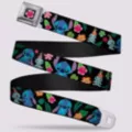 Buckle-Down Tropical Stitch Print Seatbelt Belt - Lilo & Stitch at Spencer's