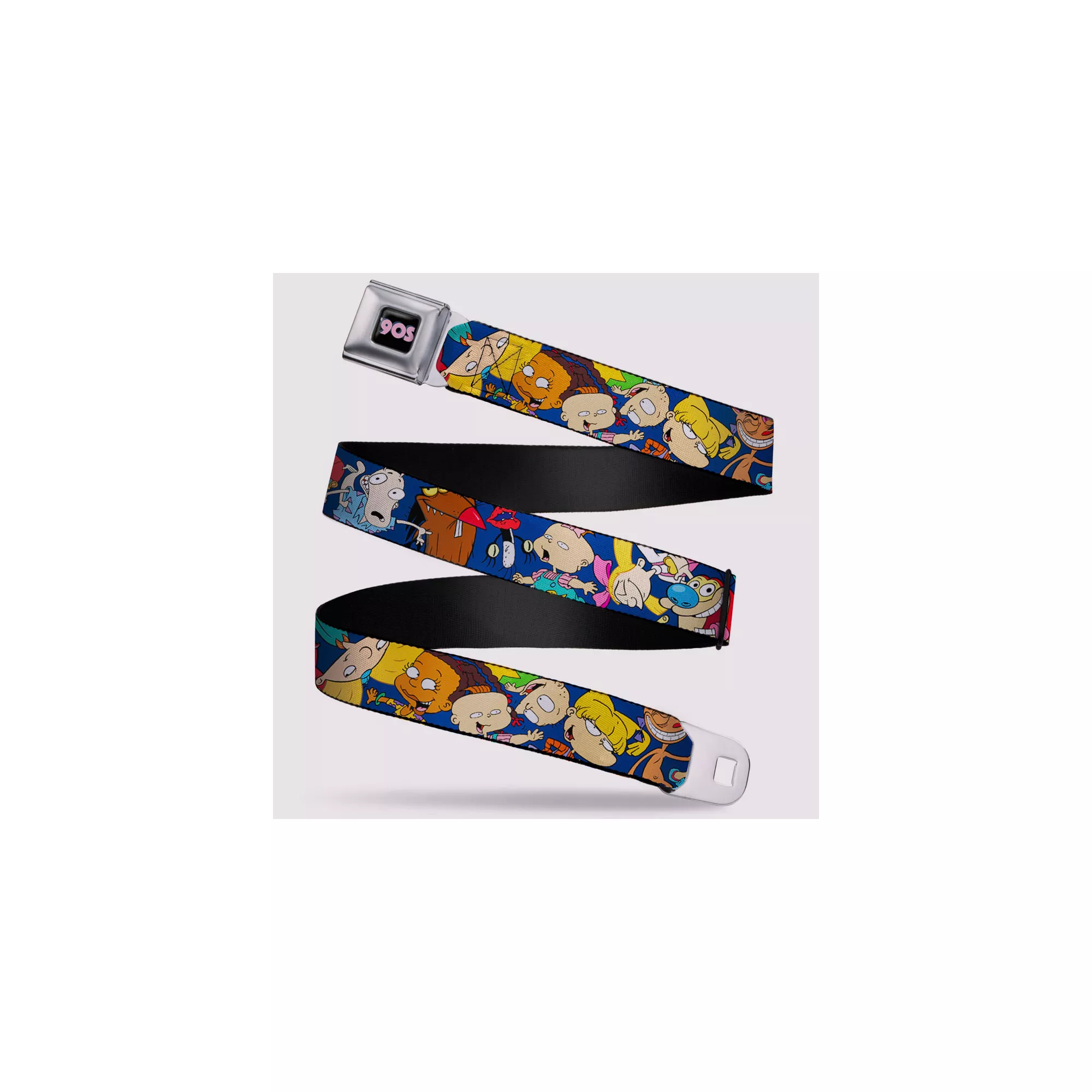 Buckle-Down 90s Nickelodeon Seatbelt Belt at Spencer's