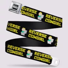 Buckle-Down Butters Stotch Reverse Cowgirl Seatbelt Belt - South Park at Spencer's