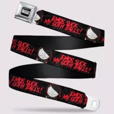 Buckle-Down Emos Suck My Goth Balls School Bus Seatbelt Belt - South Park at Spencer's