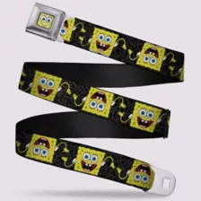 Buckle-Down SpongeBob Squarepants Flip Pose Seatbelt Belt at Spencer's