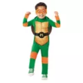 Toddler Michelangelo Jumpsuit Costume - TMNT Mutant Mayhem at Spirit Halloween
