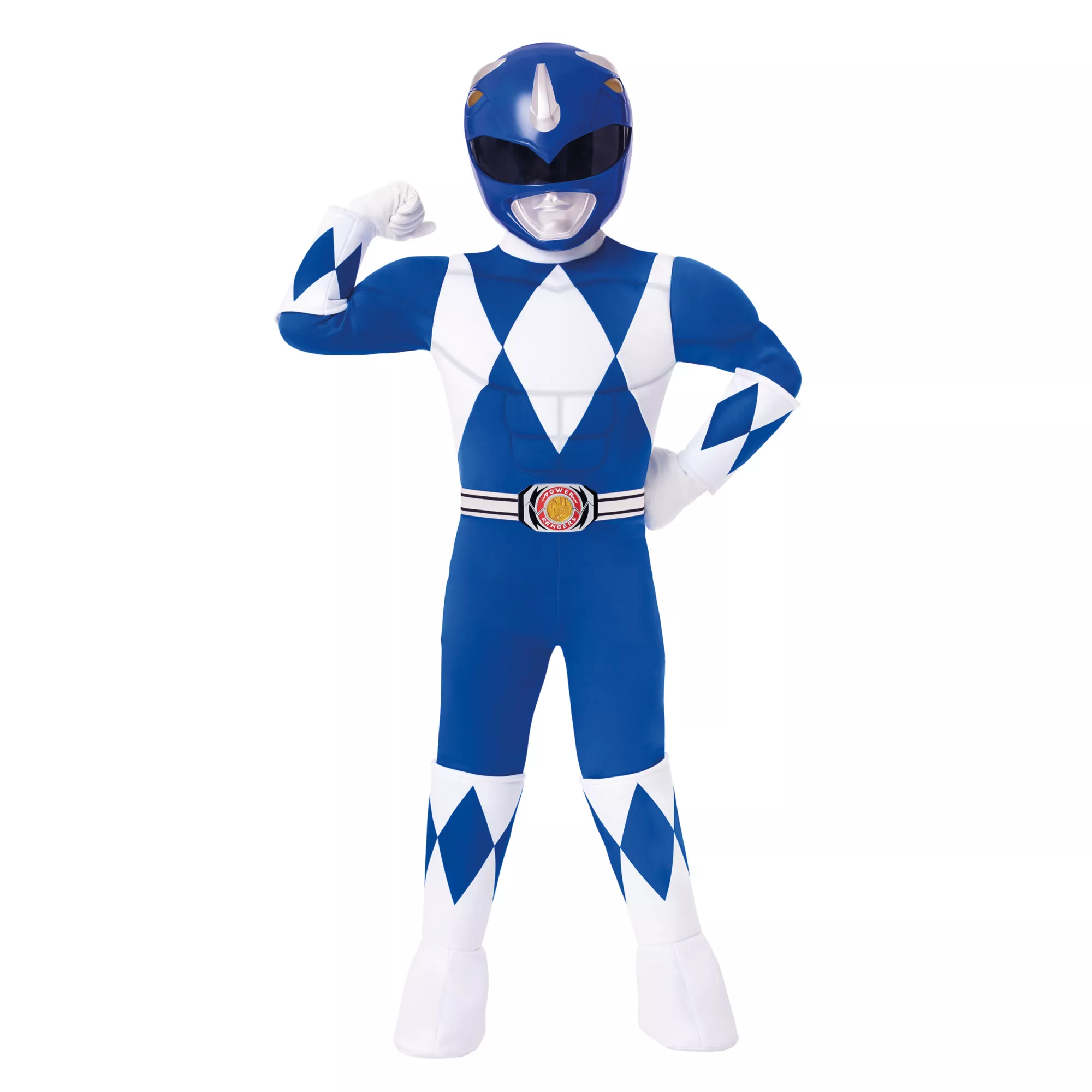 Toddler Blue Power Ranger Costume - Mighty Morphin Rangers
