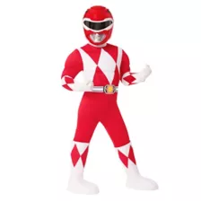 Toddler Red Power Ranger Costume - Mighty Morphin Power Rangers at Spirit Halloween