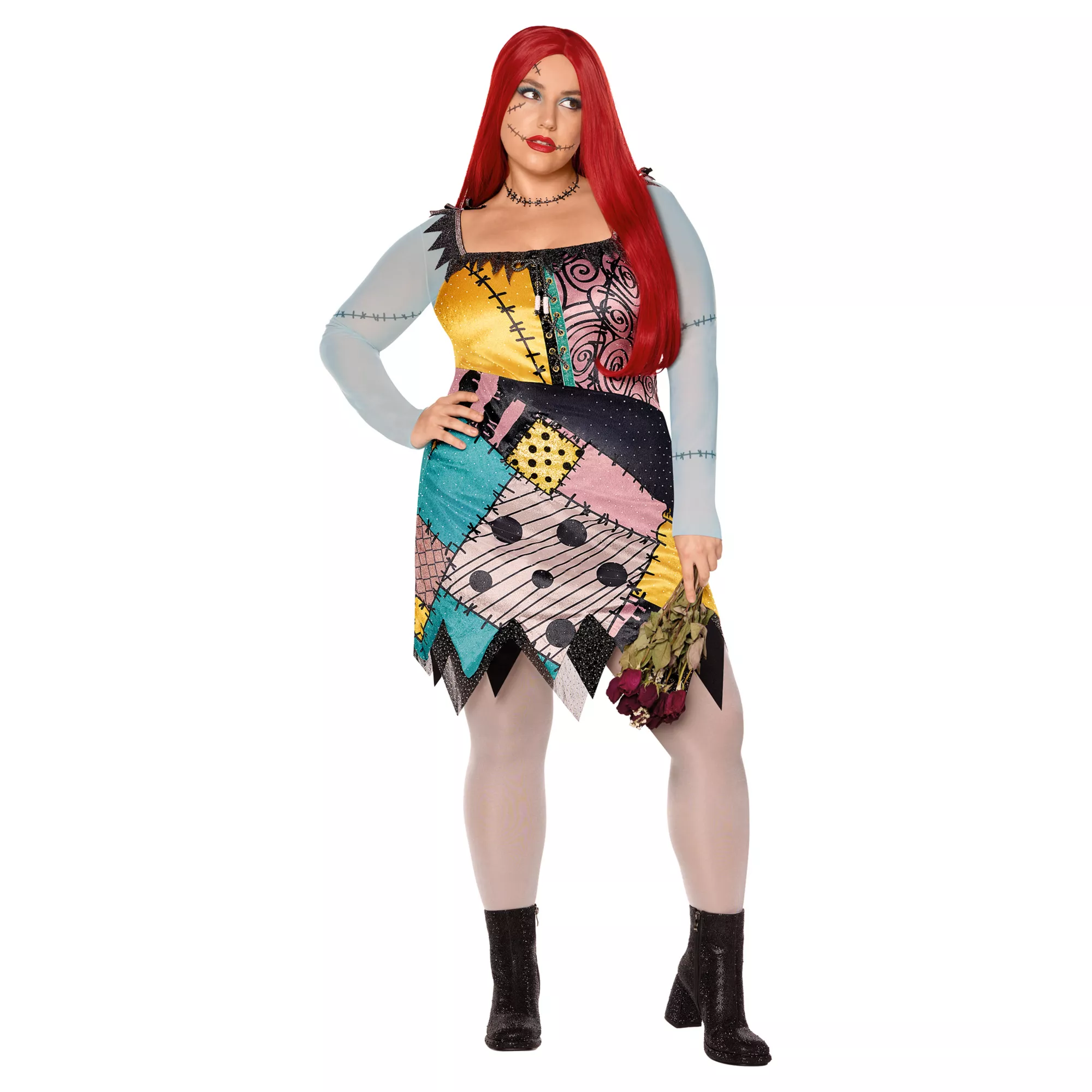 Adult Bling Sally Costume - The Nightmare Before Christmas
