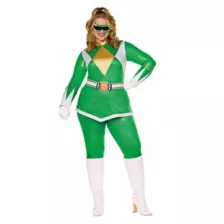Adult Green Power Ranger Costume - Mighty Morphing Power Rangers at Spencer's