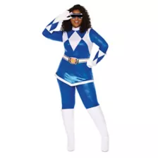 Adult Blue Power Ranger Costume at Spencer's