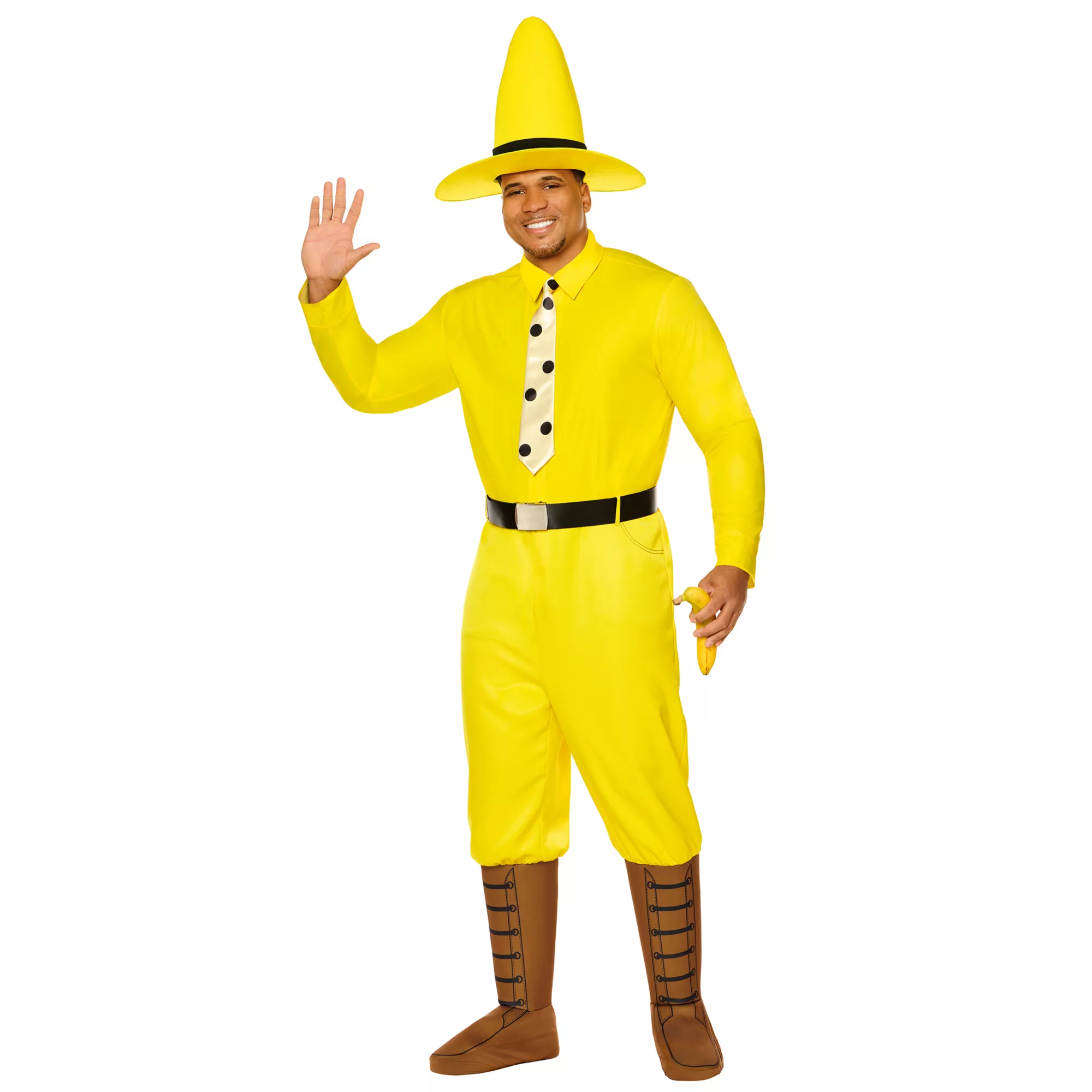 Adult the Man with Yellow Hat Costume - Curious George