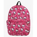 Pink Hello Kitty Patterned Backpack - Hello Kitty & Friends at Spencer's