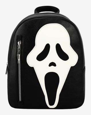 Glow in the Dark Ghost Face Mask Mini Backpack