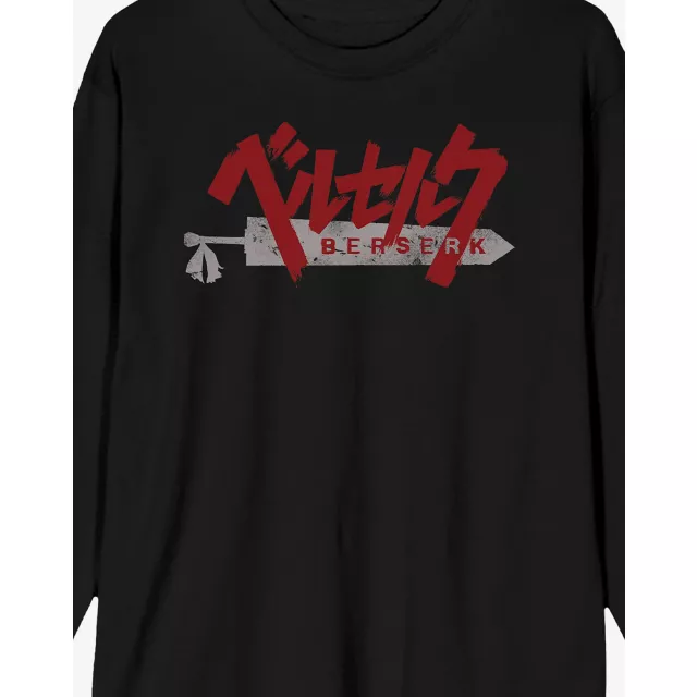 Berserk Sword Long Sleeve T Shirt at Spencer's