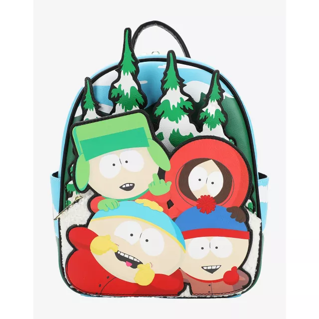 South Park Characters 3D Mini Backpack at Spencer's
