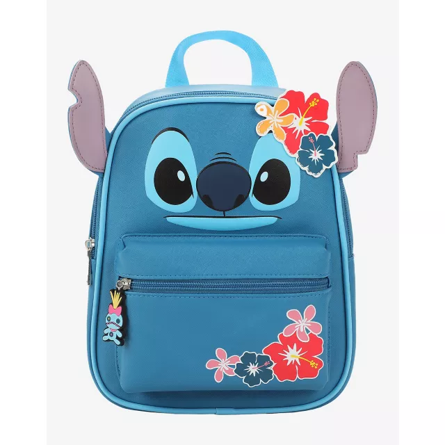 Stitch Floral 3D Mini Backpack - Lilo & Stitch at Spencer's