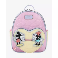 Mickey and Minnie Quilted Mini Backpack - Disney at Spencer's