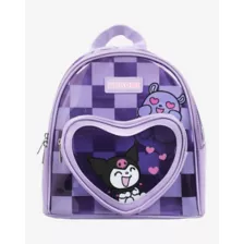 Kuromi Hearts Mini Backpack - The Adventures of Hello Kitty & Friends at Spencer's