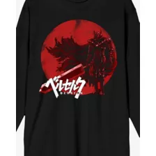 Berserk Red Logo Long Sleeve T Shirt at Spencer's