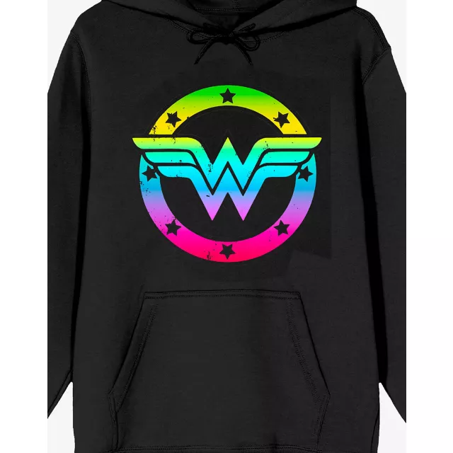 Wonder Woman Logo Hoodie - DC at Spencer's