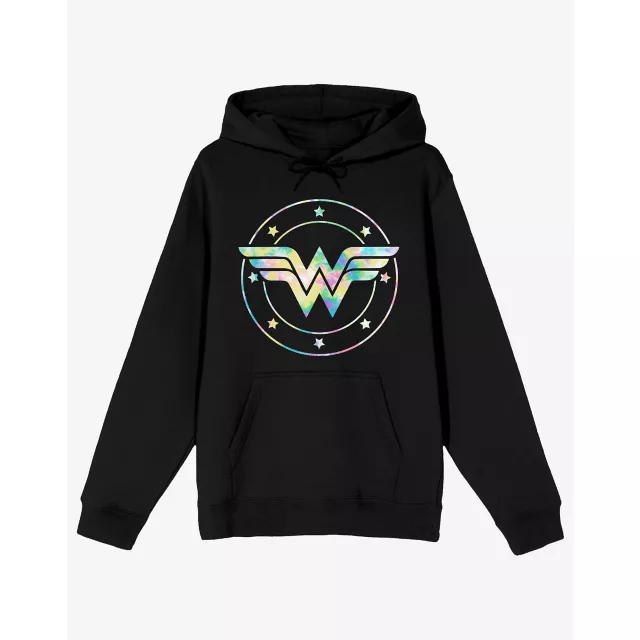 Wonder Woman Tie-Dye Logo Hoodie - DC at Spencer's