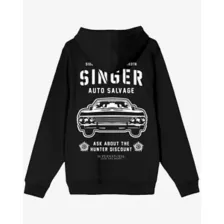 Singer Auto Salvage Hoodie - Supernatural at Spencer's