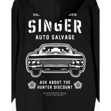 Singer Auto Salvage Hoodie - Supernatural at Spencer's