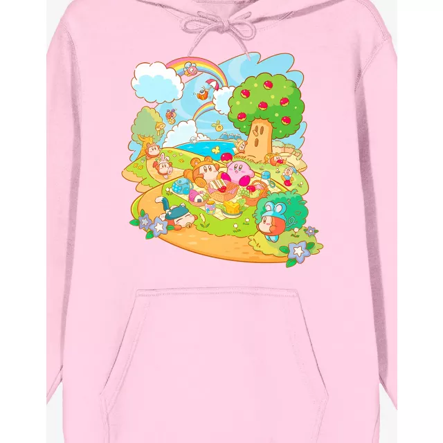Kirby Pupupu Picnic Hoodie - Nintendo at Spencer's