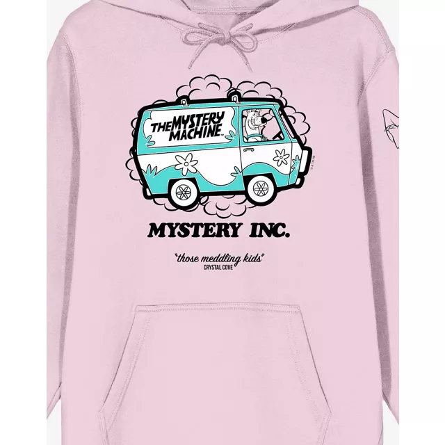 Pink Mystery Machine Hoodie - Scooby-Doo at Spencer's