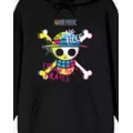 One Piece Straw Hat Pirates Hoodie at Spencer's