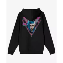 League of Legends Arcane Jinx Hoodie at Spencer's
