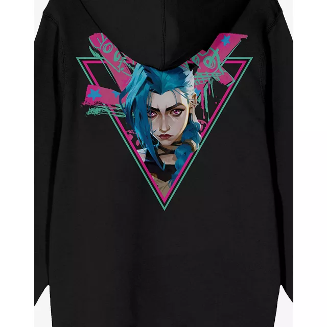 League of Legends Arcane Jinx Hoodie at Spencer's