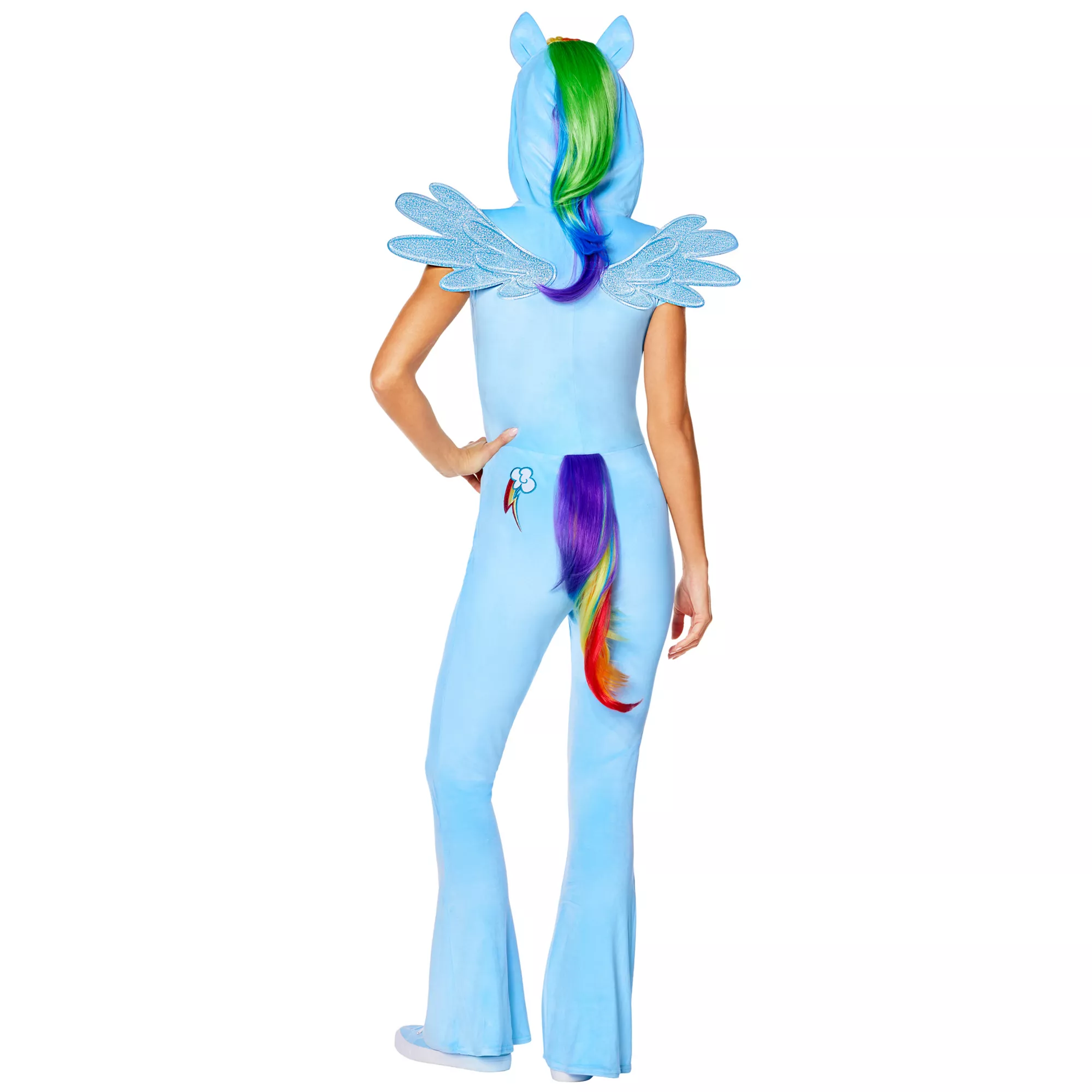 Adult Rainbow Dash Jumpsuit Costume -  My Little Pony Friendship Is Magic