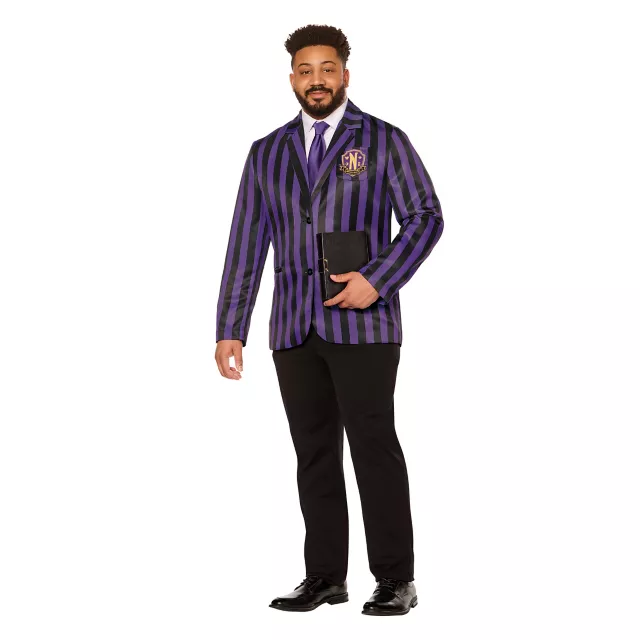 Adult Nevermore Academy Jacket Costume - Wednesday at Spencer's