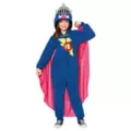 Kids Super Grover Jumpsuit Costume - Sesame Street at Spirit Halloween