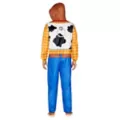 Adult Woody Hooded Plush Jumpsuit Costume - Toy Story at Spirit Halloween
