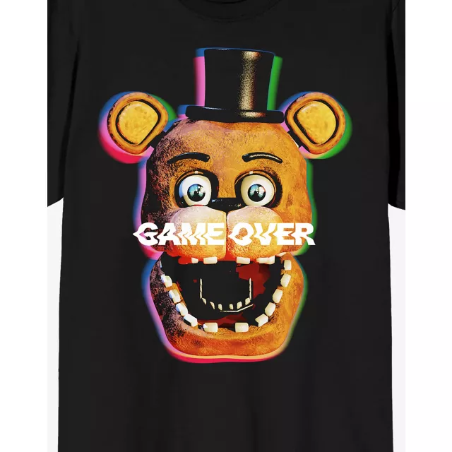 Freddy Fazbear Game Over T Shirt - Five Nights at Freddy's at Spencer's