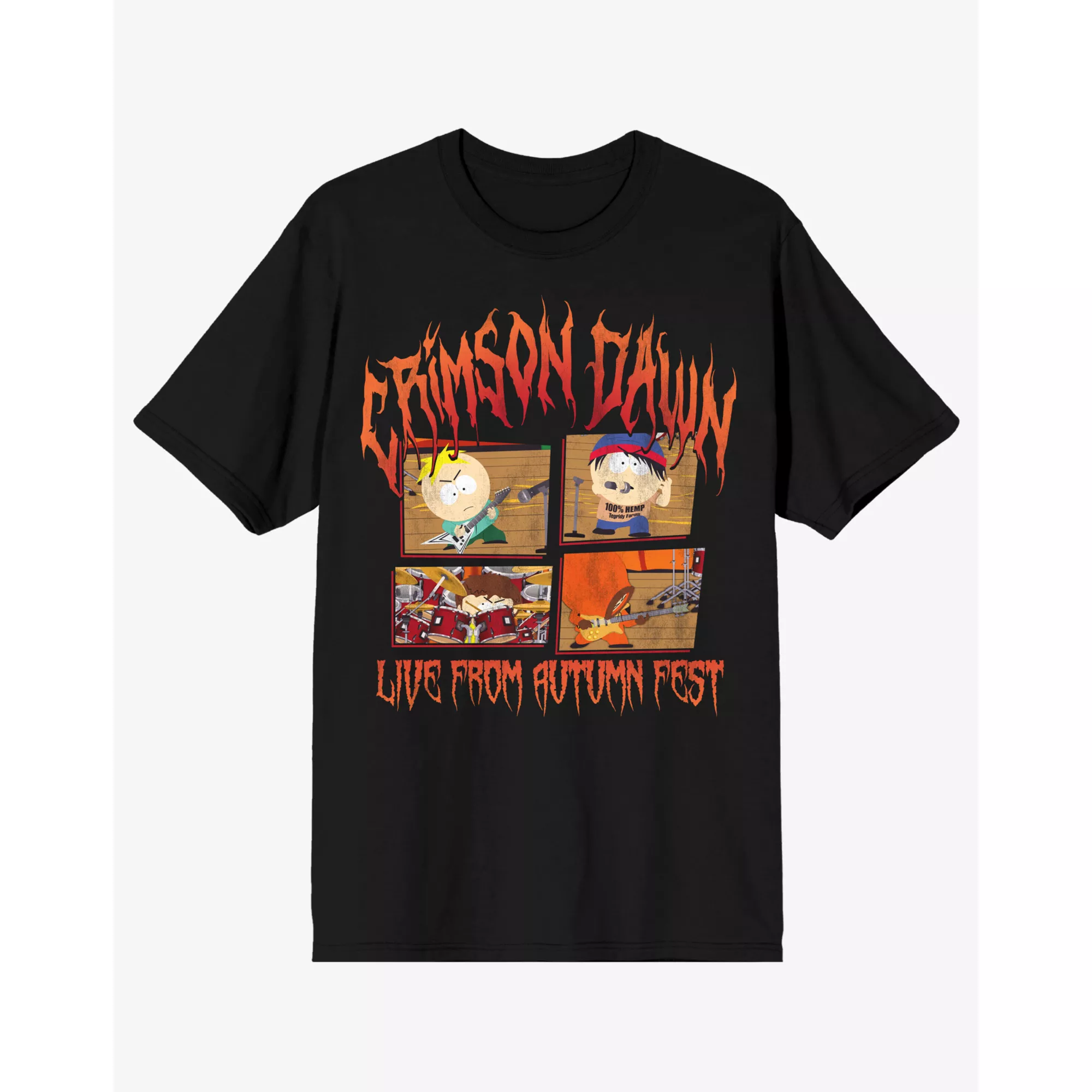Crimson Dawn Panel T Shirt - South Park at Spencer's