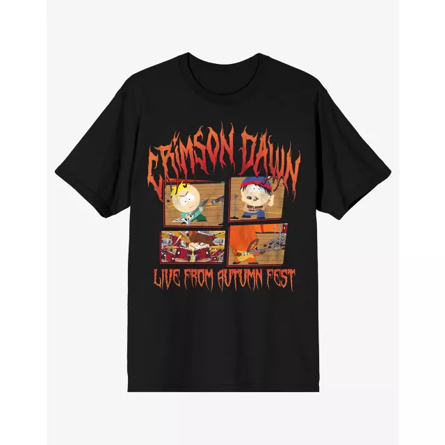 Crimson Dawn Panel T Shirt - South Park at Spencer's