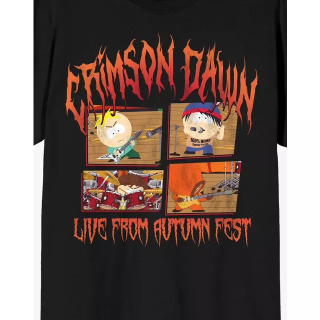 Crimson Dawn Panel T Shirt - South Park at Spencer's