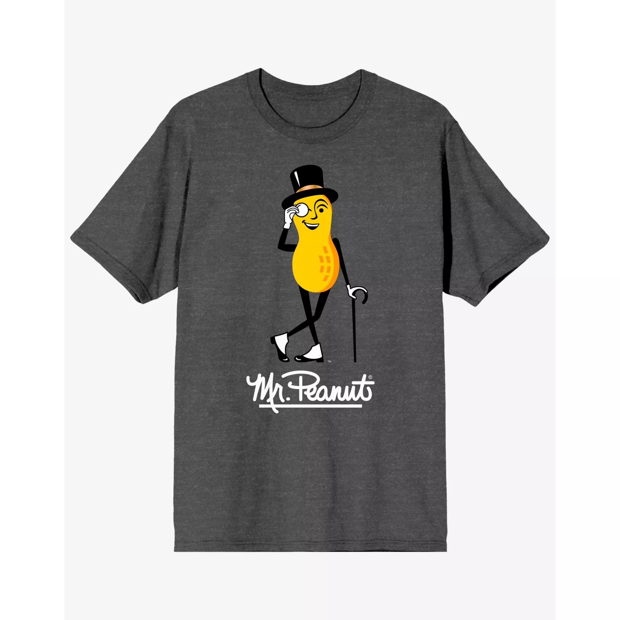 Gray Mr. Peanut T Shirt at Spencer's