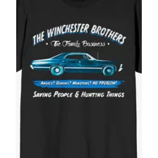 The Winchester Brothers Family Business T Shirt - Supernatural at Spencer's