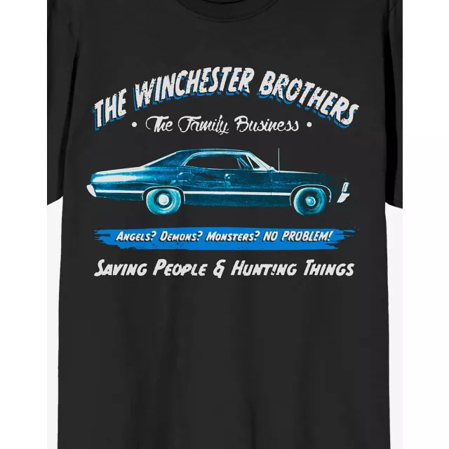 The Winchester Brothers Family Business T Shirt - Supernatural at Spencer's