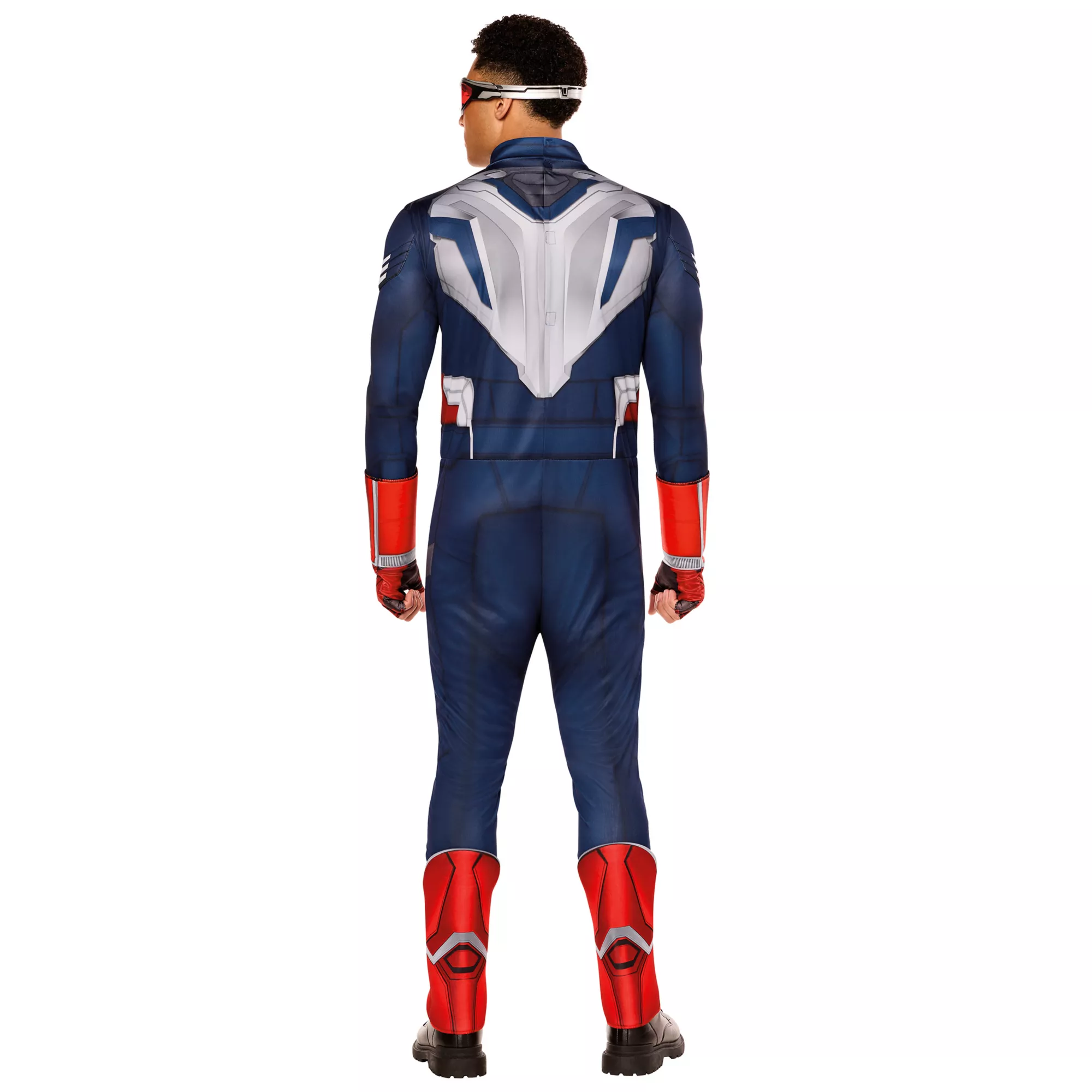 Adult Captain America Muscle Jumpsuit Costume - America: Brave New World
