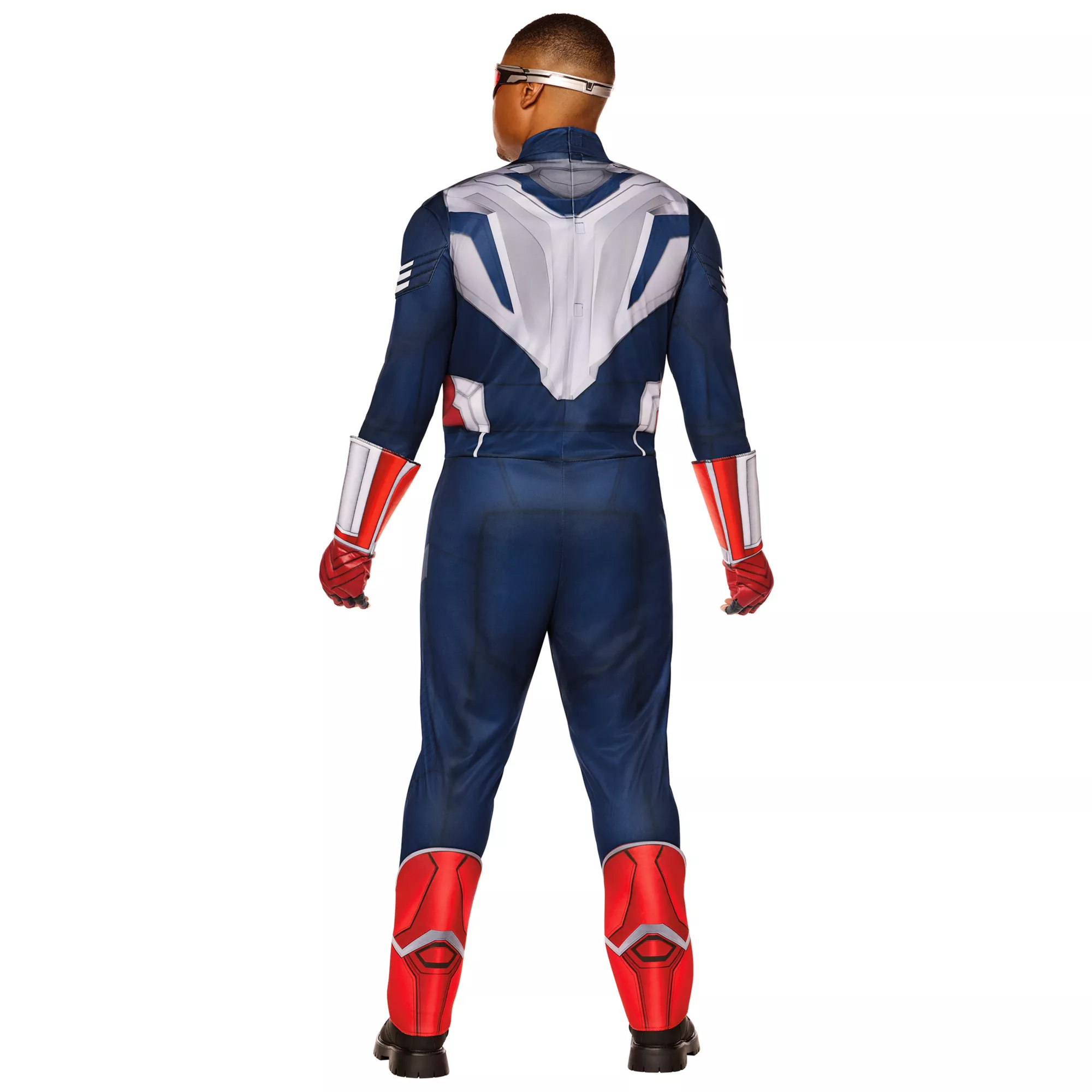 Adult Captain America Muscle Jumpsuit Costume - Captain America: Brave New World at Spirit Halloween