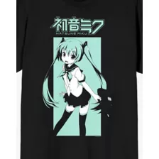 Black and Teal Hatsune Miku T Shirt at Spencer's