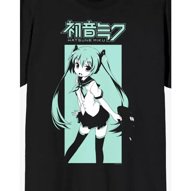 Black and Teal Hatsune Miku T Shirt at Spencer's
