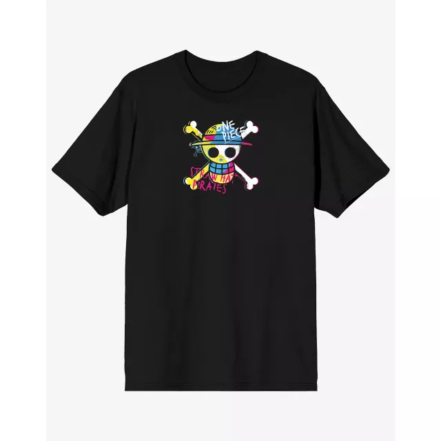 Straw Hat Pirate T Shirt - One Piece at Spencer's